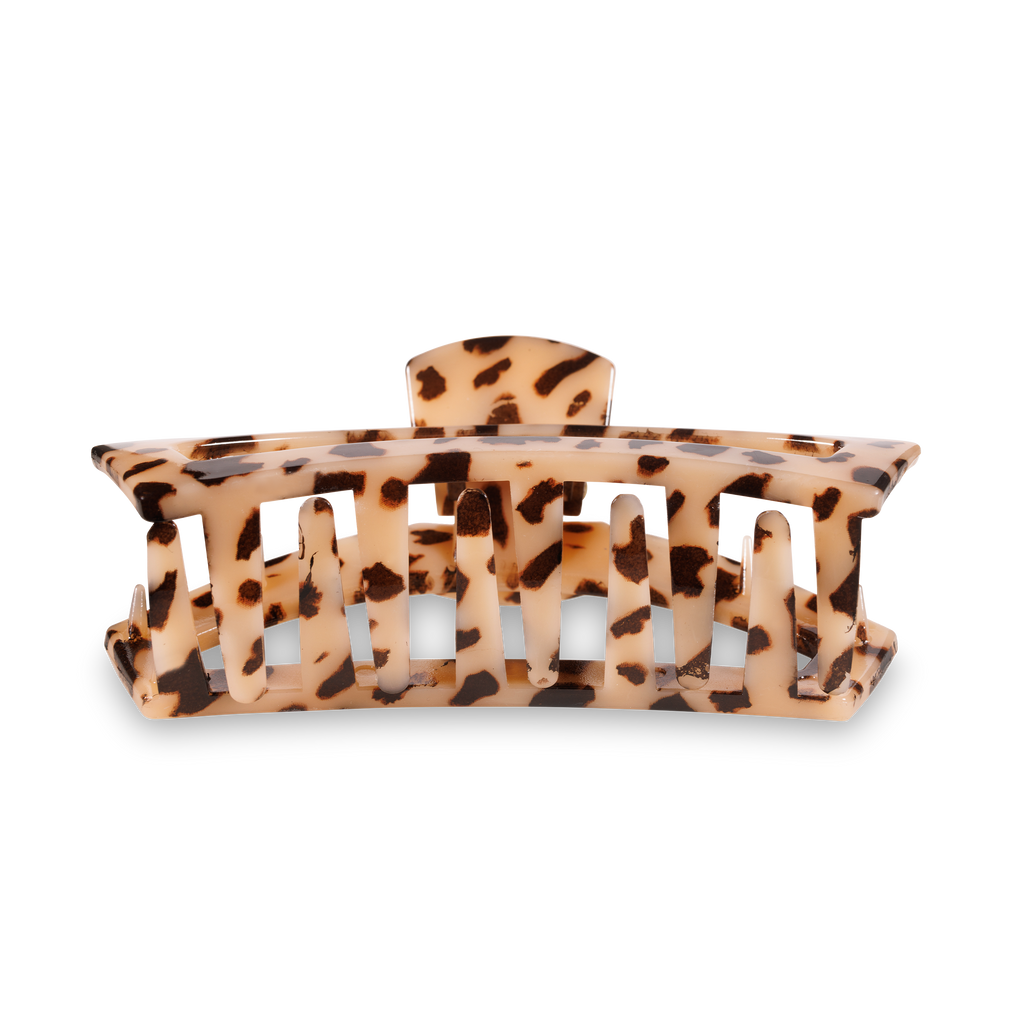 Open Hair Clip | Large | Blonde Tortoise