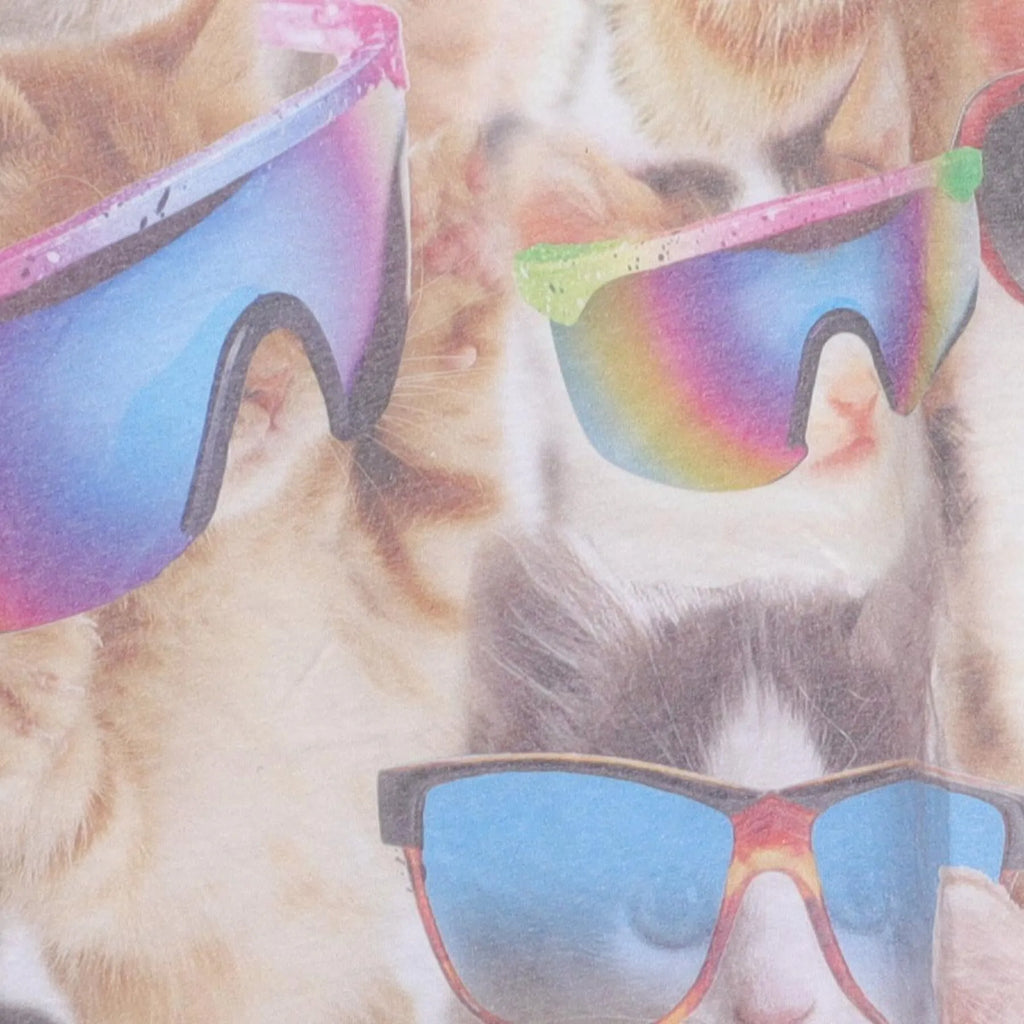 Vintage Y2K-Era The Mountain "Cats in Sunglasses" All Over product image 3