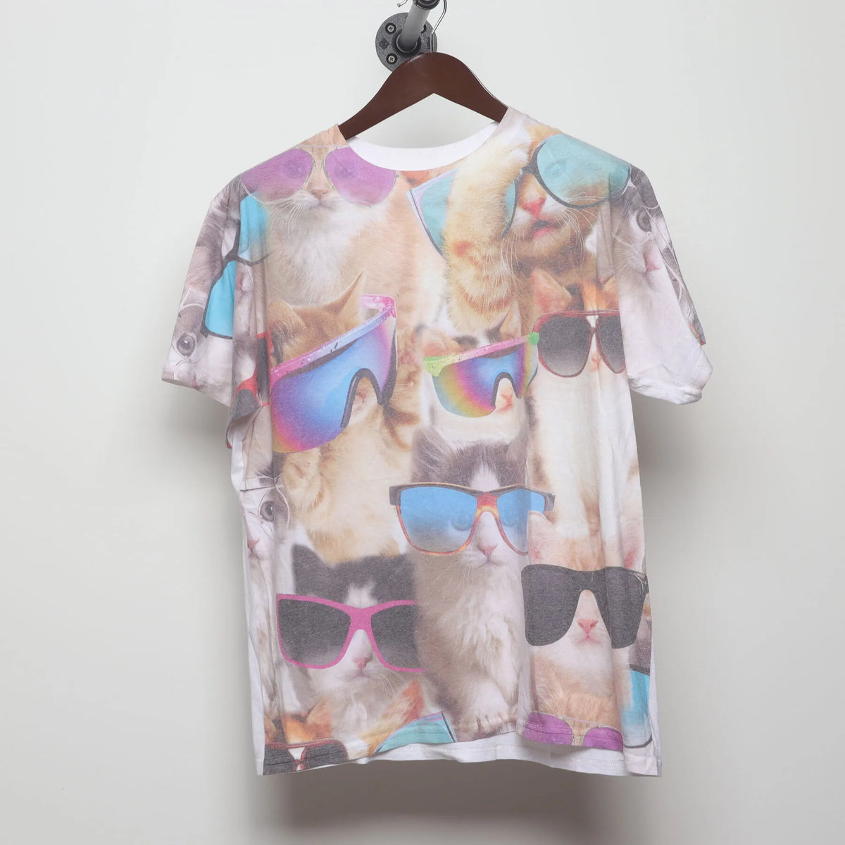 Vintage Y2K-Era The Mountain "Cats in Sunglasses" All Over product image 1