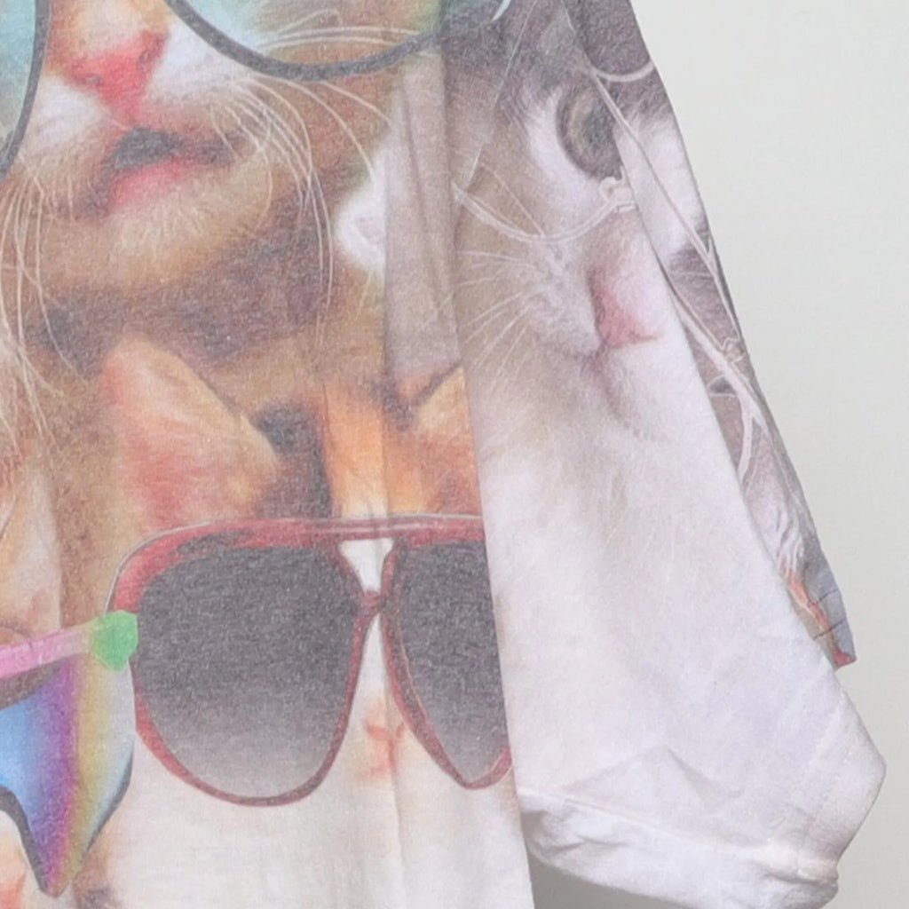 Vintage Y2K-Era The Mountain "Cats in Sunglasses" All Over product image 5