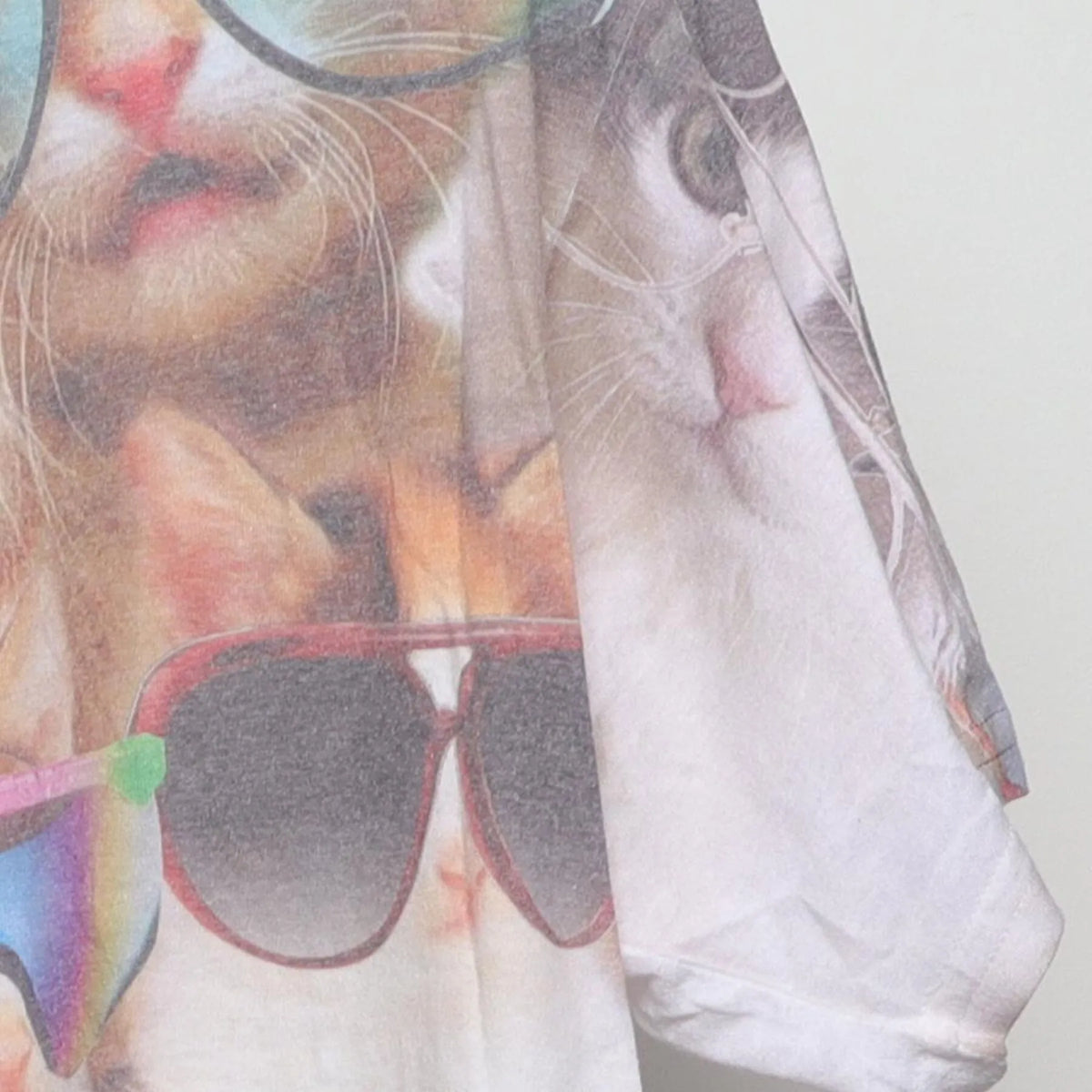 Vintage Y2K-Era The Mountain "Cats in Sunglasses" All Over product image 5