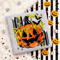 Spooky Pumpkin Halloween | Ash Gildan Crewneck | Wholesale