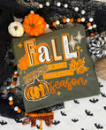 Fall Is My Favorite Season | Military Green Gildan Crewneck | Wholesale