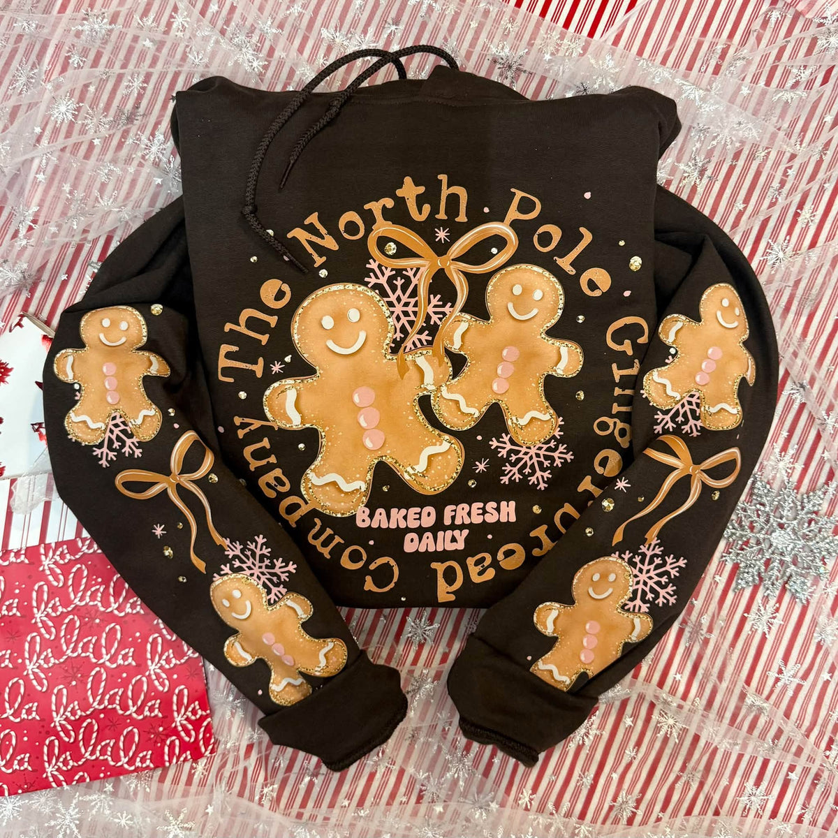 North Pole Gingerbread Company Baked Fresh Daily | Dark product image 1