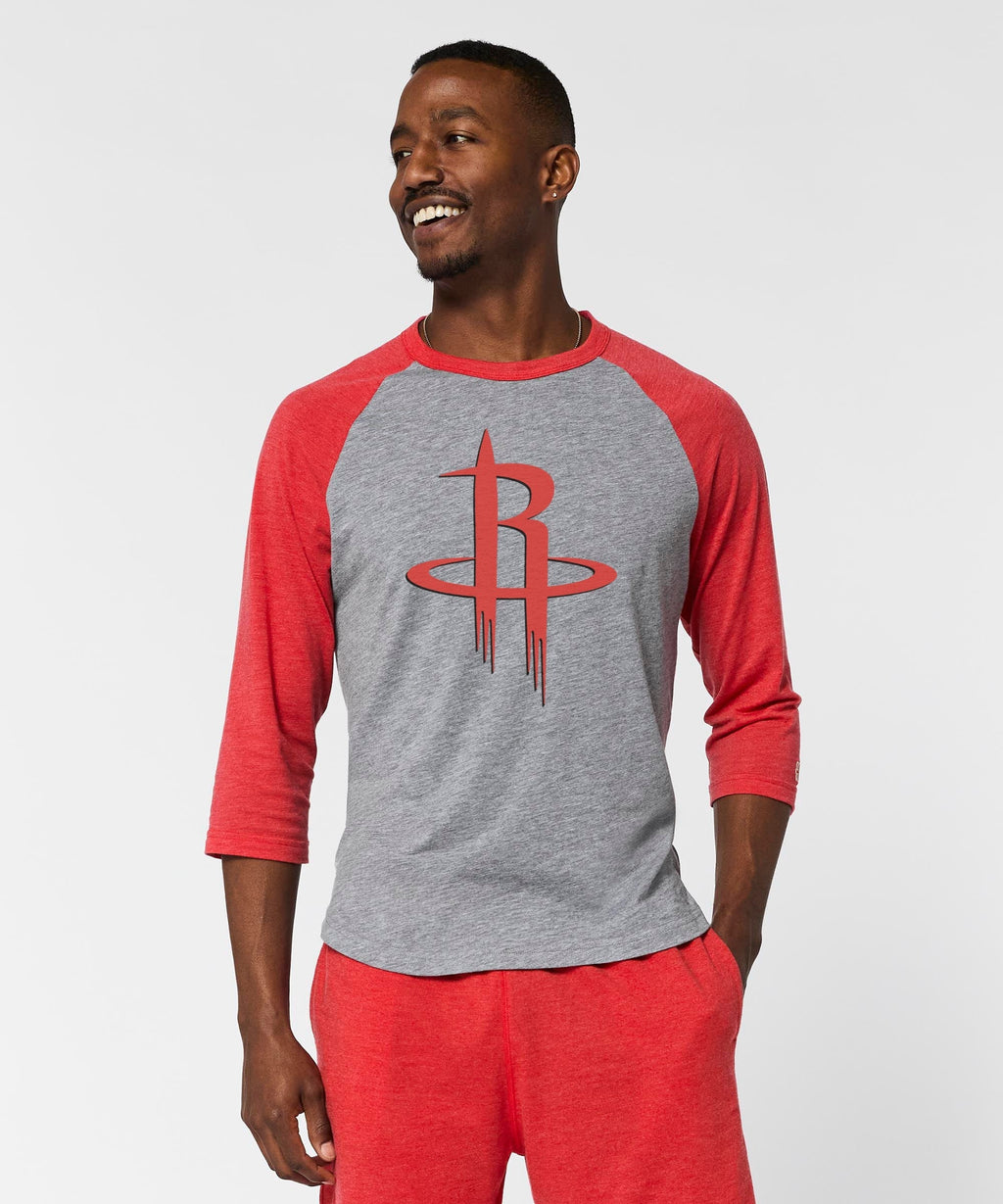Houston Rockets Logo Raglan product image 3