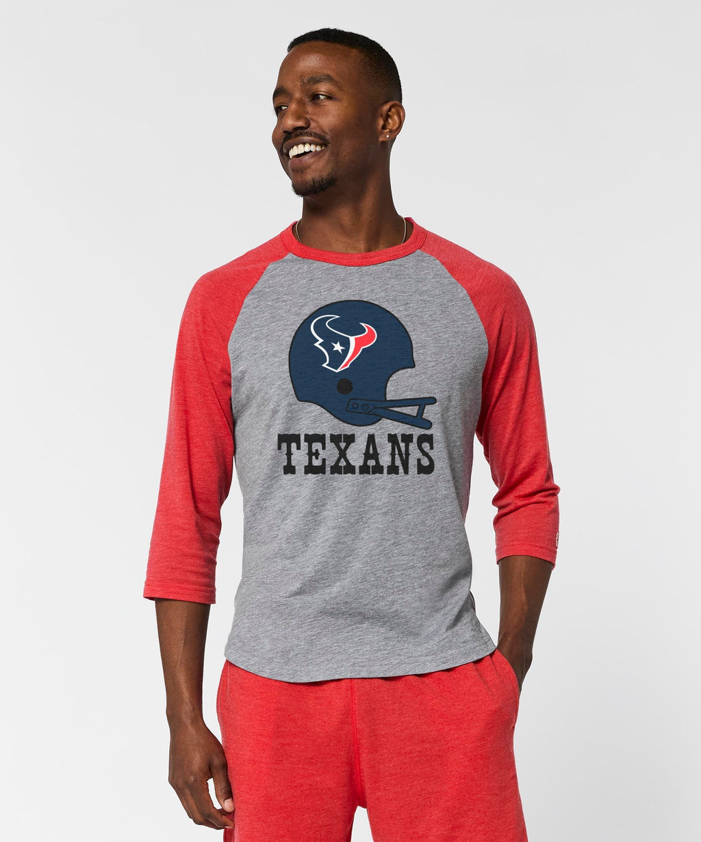 Houston Texans Big Helmet Raglan product image 3