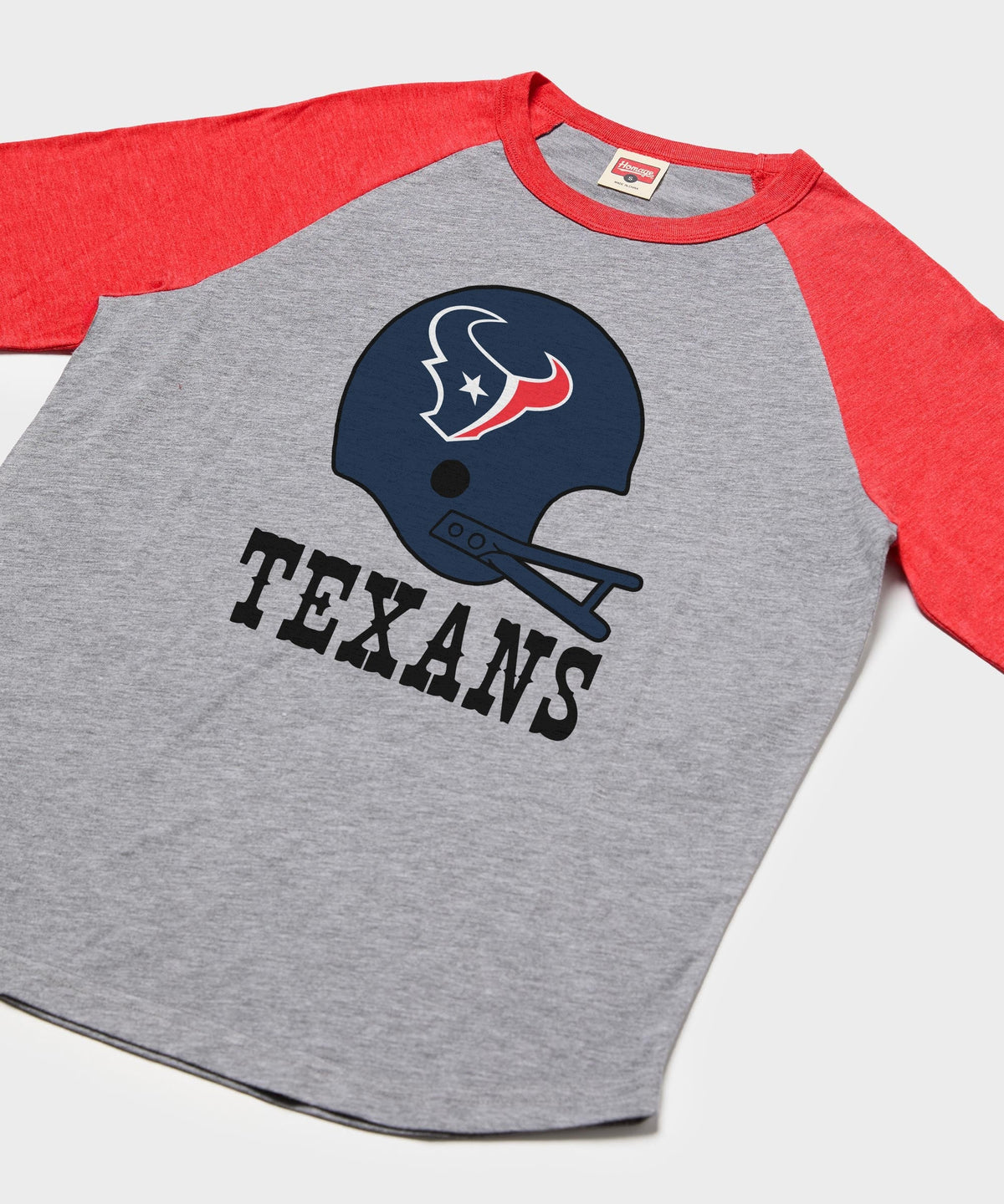 Houston Texans Big Helmet Raglan product image 2