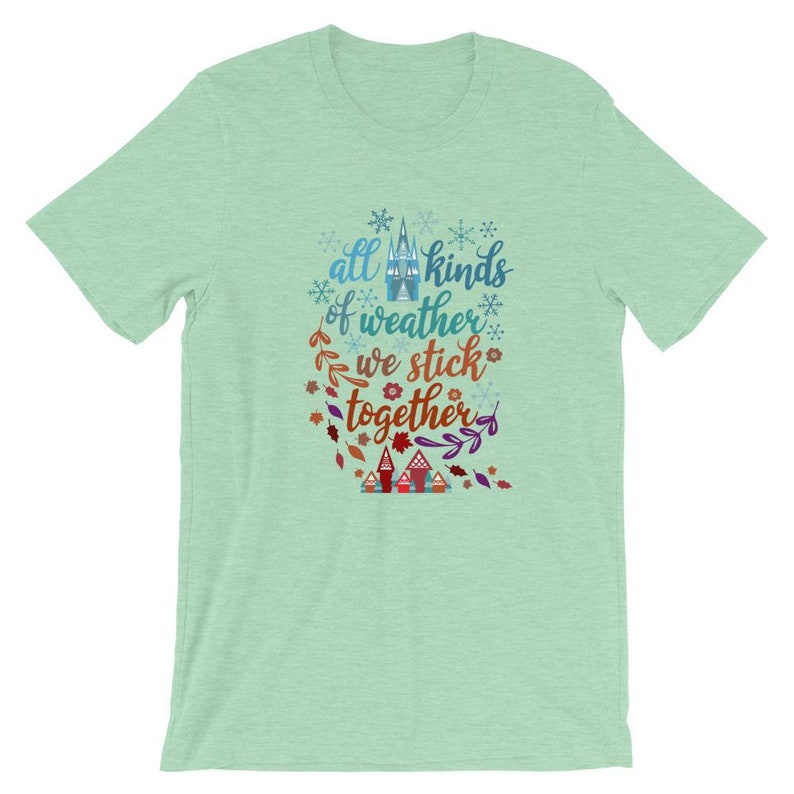Disney Frozen Christmas T-Shirt Anna and Elsa Disney Sisters Disney Shirt White Christmas T-Shirt