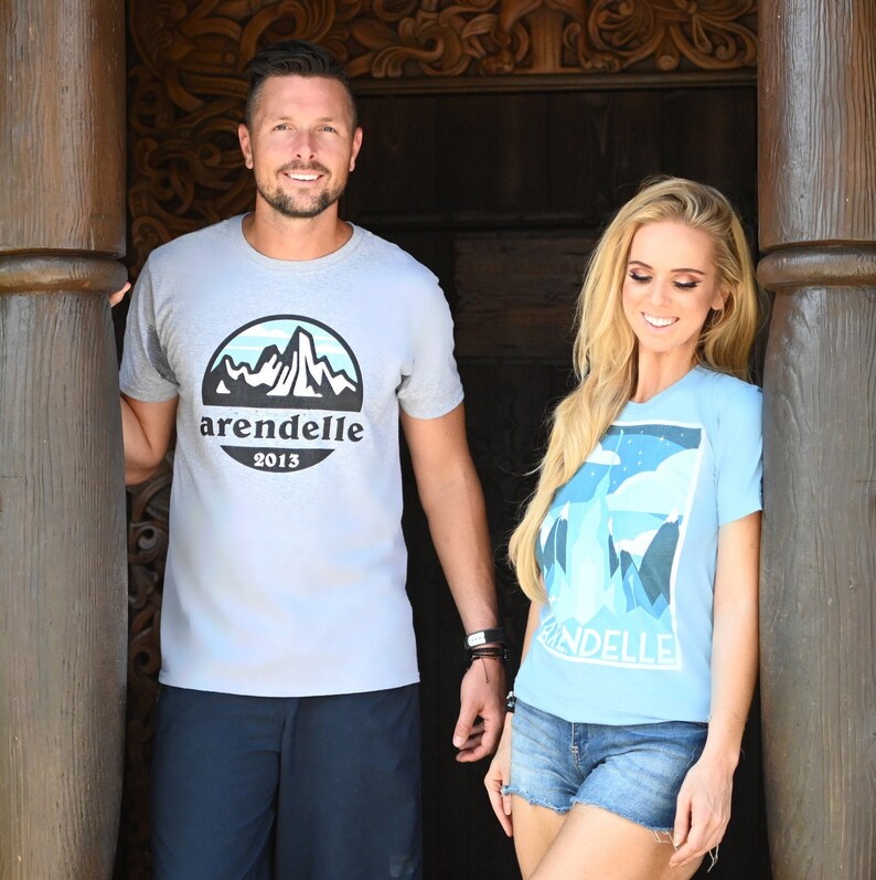 Arendelle Frozen Mountain Shirt