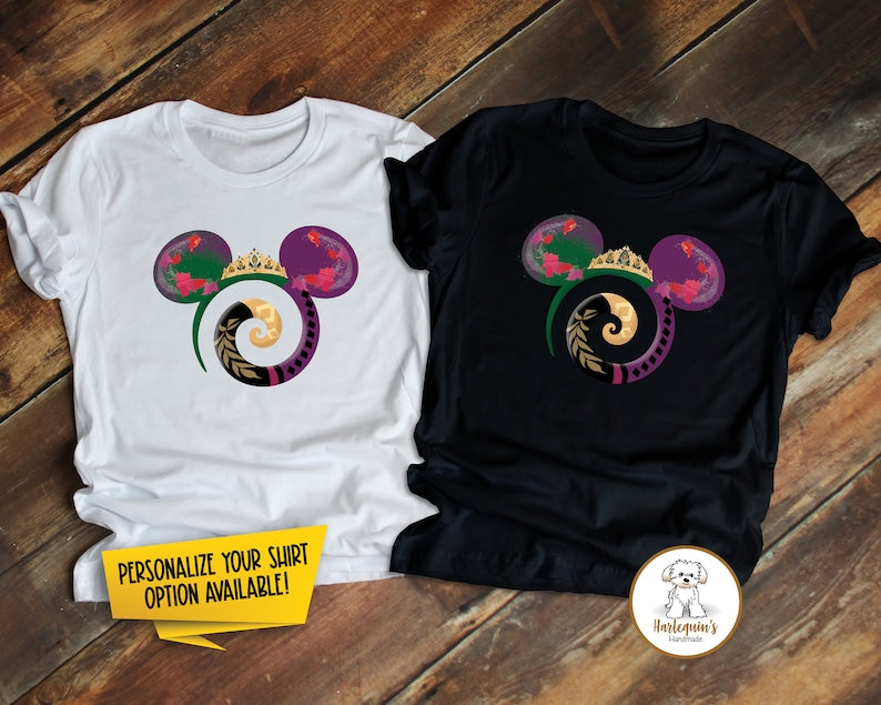 Anna Shirt, Cute Disney Princess Shirts, Ears Family Group product image 1