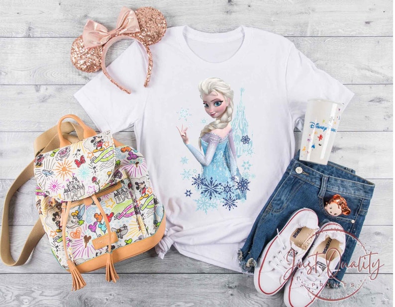 Elsa T-shirt, Disney Frozen Shirt, Anna Kristoff Sven Olaf product image 1