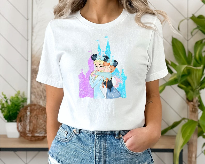 Elsa Anna T-Shirt, Frozen Shirt, Disney Princess Magic product image 2