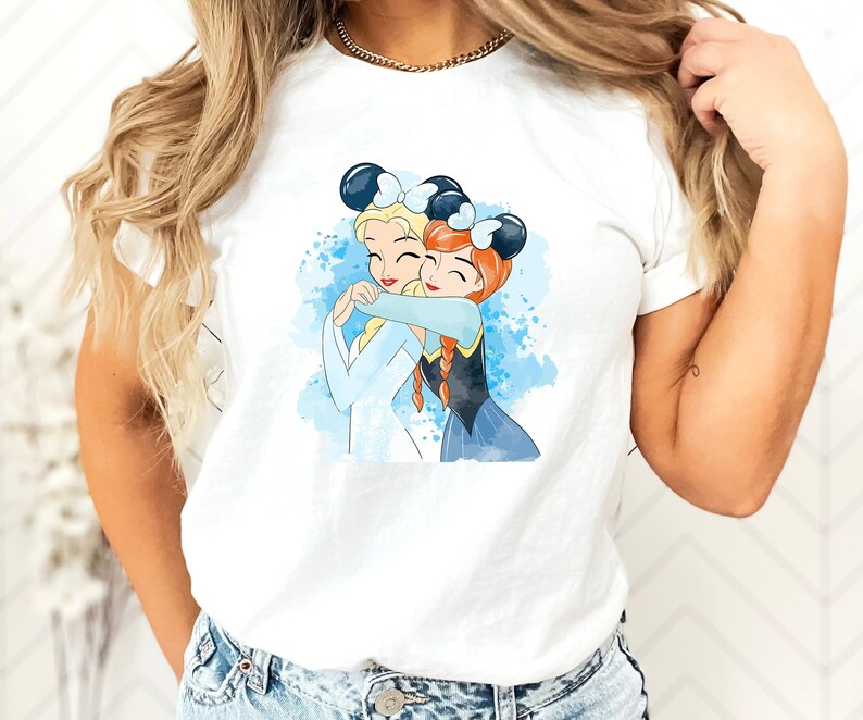 Frozen Princess Shirt, Disney Elsa T-Shirt, Anna product image 2