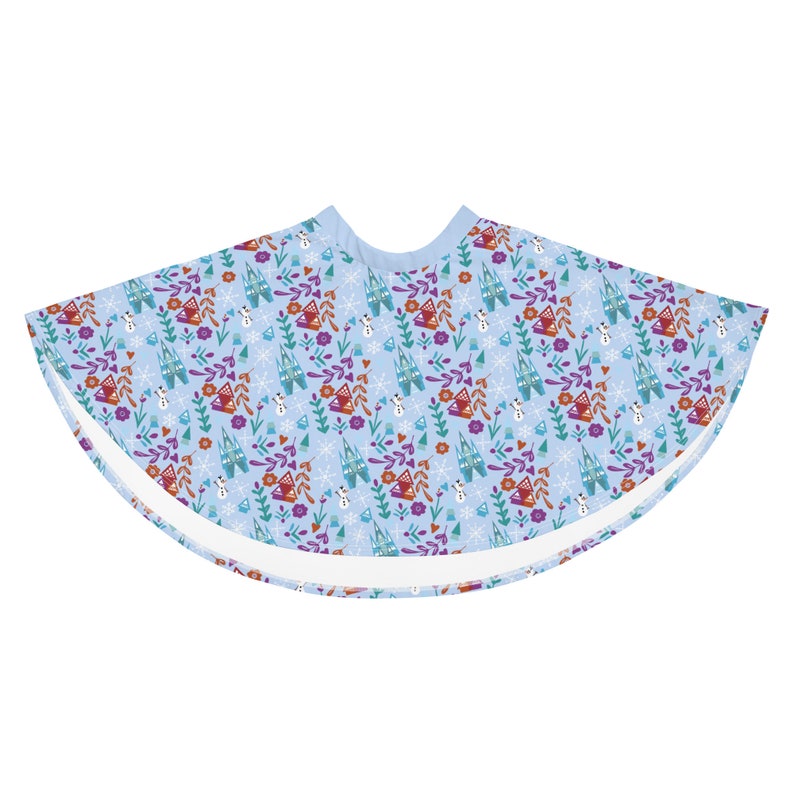Frozen Skirt Anna and Elsa Sisters Frozen Outfit Disney Skirt Disney Skater Skirt