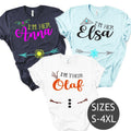Frozen Birthday Shirt, Frozen Family T-shirts,Birthday Girl, Frozen, Elsa, Ana, Customized,Personalized Birthday Outfit,Outfit,Tee,Girl