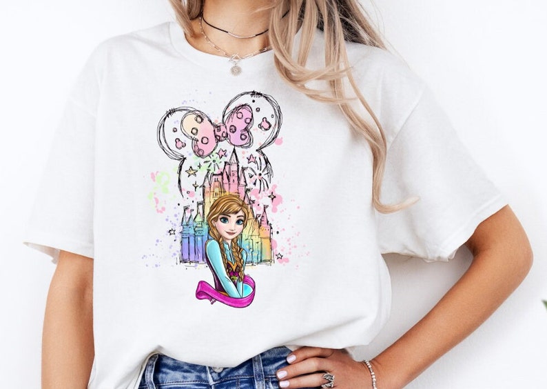 Disney Frozen Shirt, Disney Anna Shirt, Princess Anna Shirt, Disneyland Girl Shirt, Frozen Magic Kingdom Shirt, Disney Family Shirt, Frozen