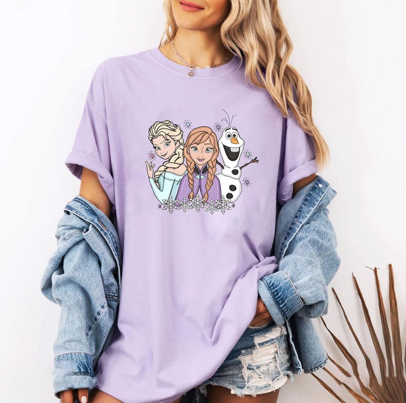 Vintage Disney Frozen Shirt, Elsa And Anna Princess Tshirt product image 5
