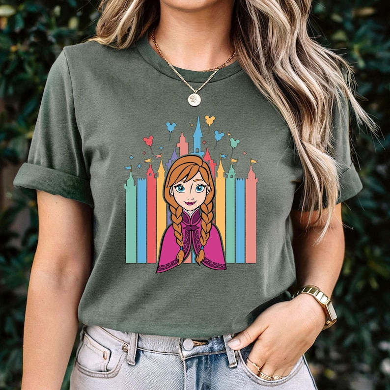 Princess Anna Shirt, Frozen Mickey Ears Tee, Characters product image 4