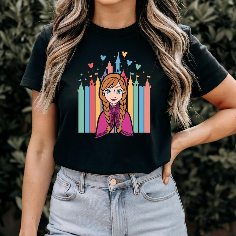Princess Anna Shirt, Frozen Mickey Ears Tee, Characters product image 5