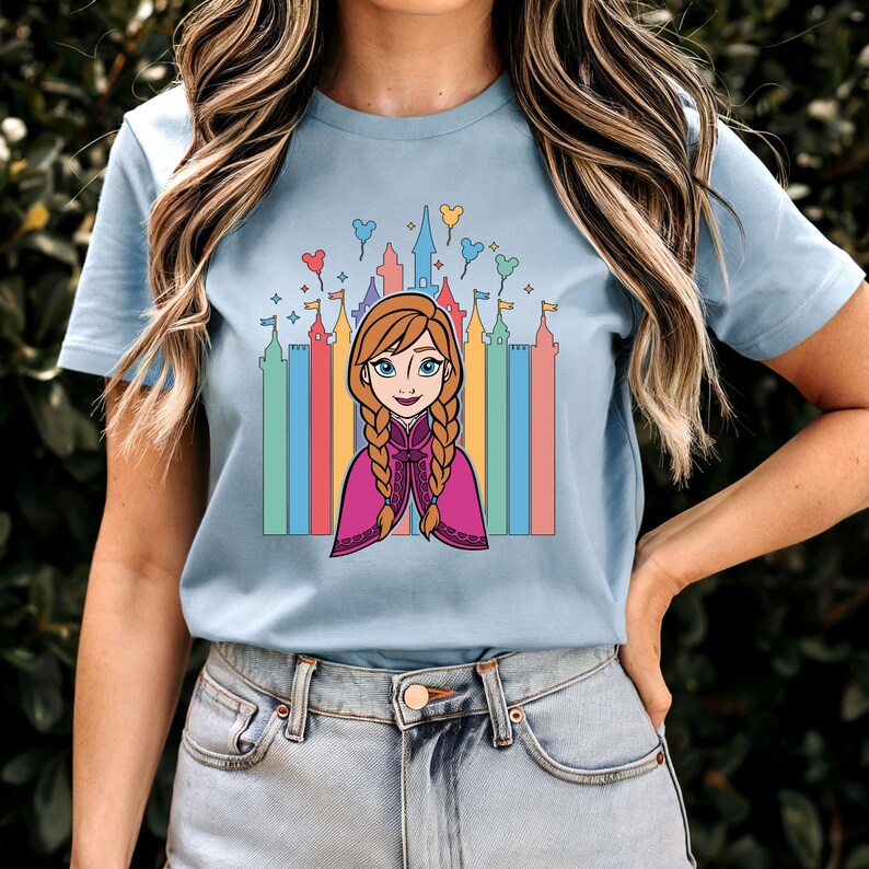 Princess Anna Shirt, Frozen Mickey Ears Tee, Characters product image 2
