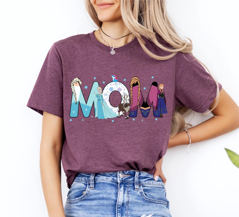 Disney Frozen T-Shirt, Custom Princess Elsa and Anna Shirt, Disneyland Olaf Sweatshirt, Princess Birthday Party T-Shirt