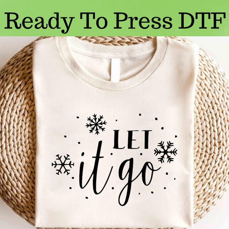 Frozen Let It Go DTF, Disney Elsa Transfer, And Anna Shirt, product image 1