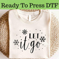 Frozen Let It Go DTF, Disney Elsa Transfer, And Anna Shirt, product image 1