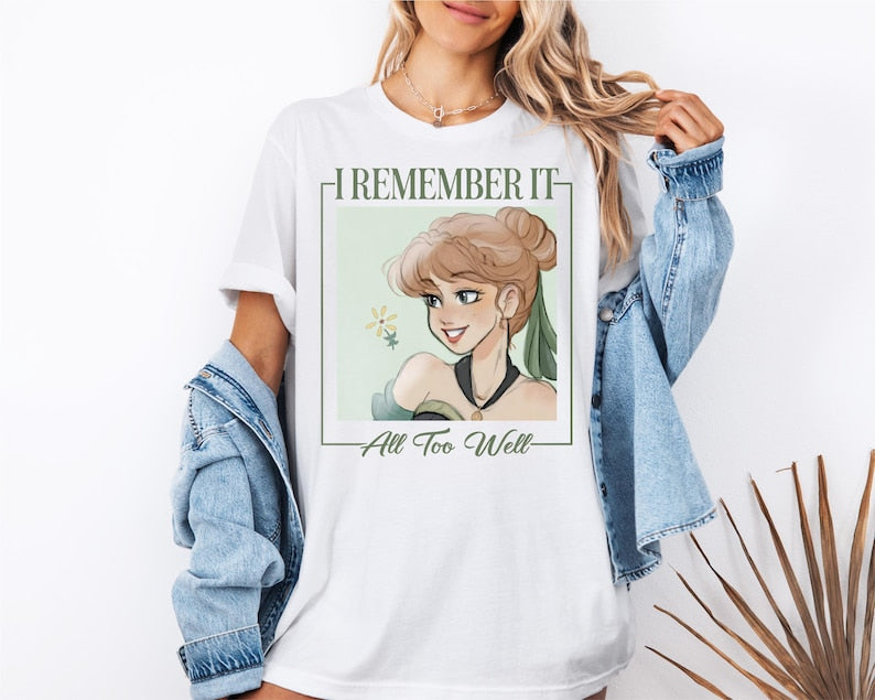 Princess Anna I Remember It All Too Well T-shirt, Frozen product image 3