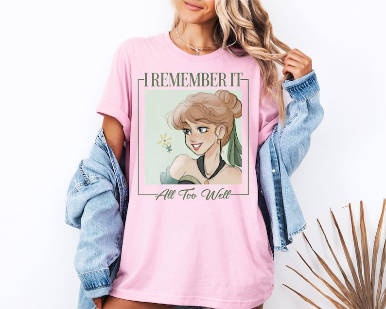 Princess Anna I Remember It All Too Well T-shirt, Frozen product image 4