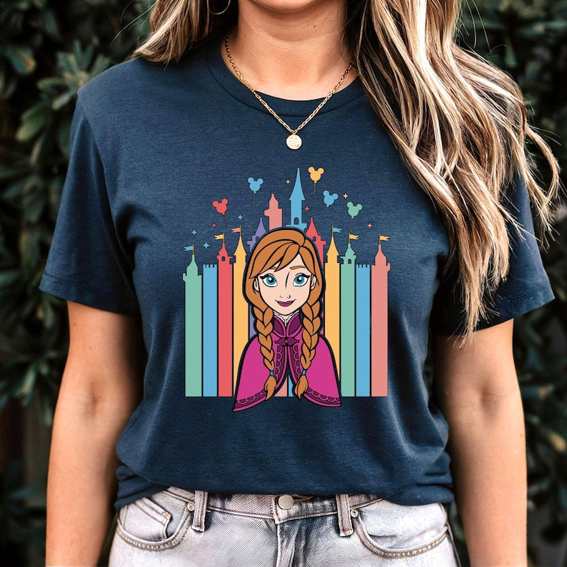 Princess Anna Shirt, Frozen Mickey Ears Tee, Characters product image 3
