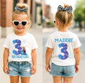 Frozen Birthday Shirt, Any Age Elsa Anna Tee, Frozen Birthday Outfit, Disney Princess Shirt, Personalized Frozen Shirt, Custom Disney Tee