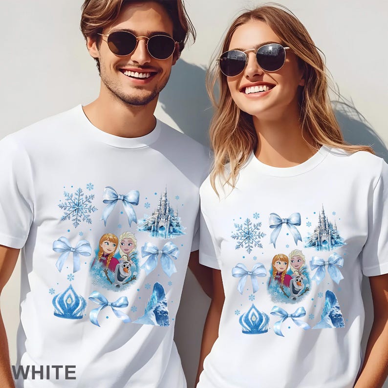 Disney Frozen Coquette Shirt, Princess Elsa Bow Shirts product image 13