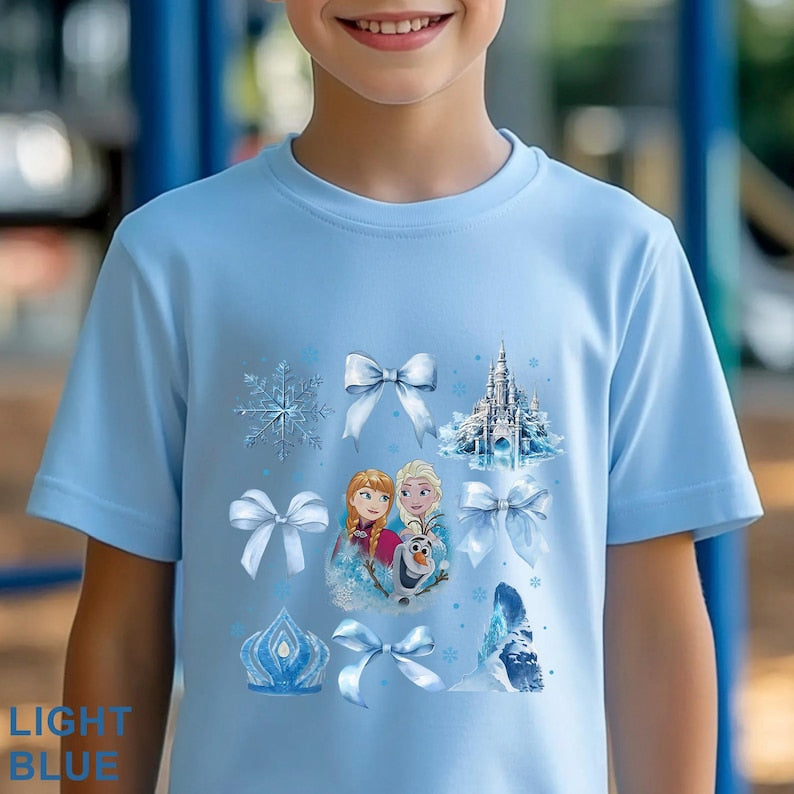 Disney Frozen Coquette Shirt, Princess Elsa Bow Shirts product image 9