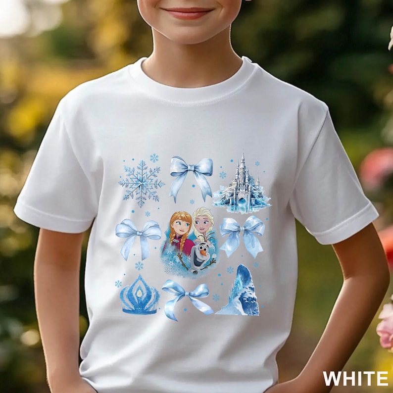 Disney Frozen Coquette Shirt, Princess Elsa Bow Shirts product image 17