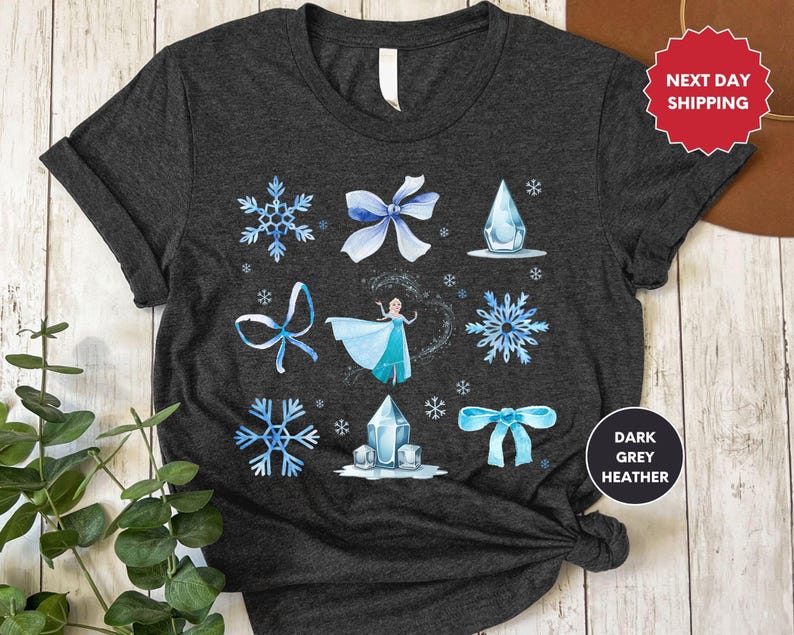 Disney Frozen Shirt, Princess Elsa, Anna Tee, T-shirt product image 1