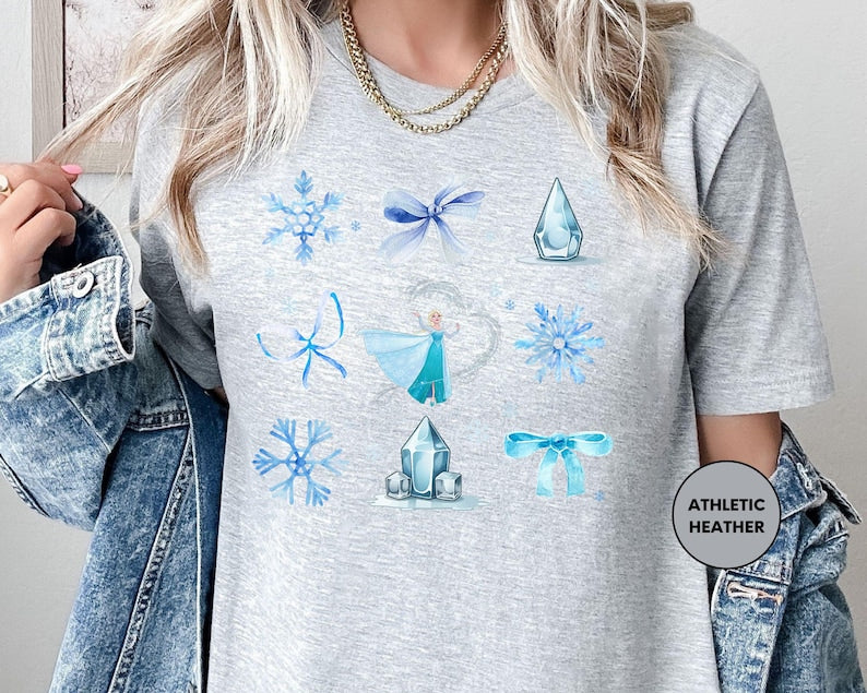 Disney Frozen Shirt, Princess Elsa, Anna Tee, T-shirt product image 2