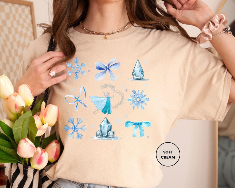 Disney Frozen Shirt, Princess Elsa, Anna Tee, T-shirt product image 3