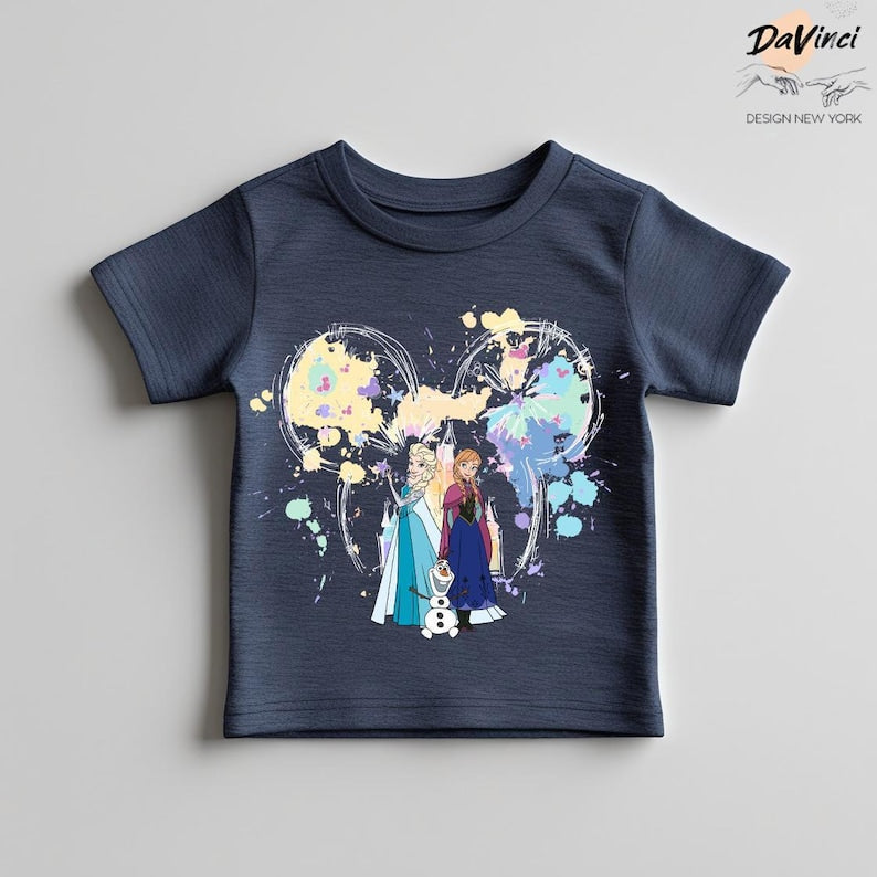 Frozen Sisters Shirt, Disney T-Shirt, Elsa And Anna Kids product image 2