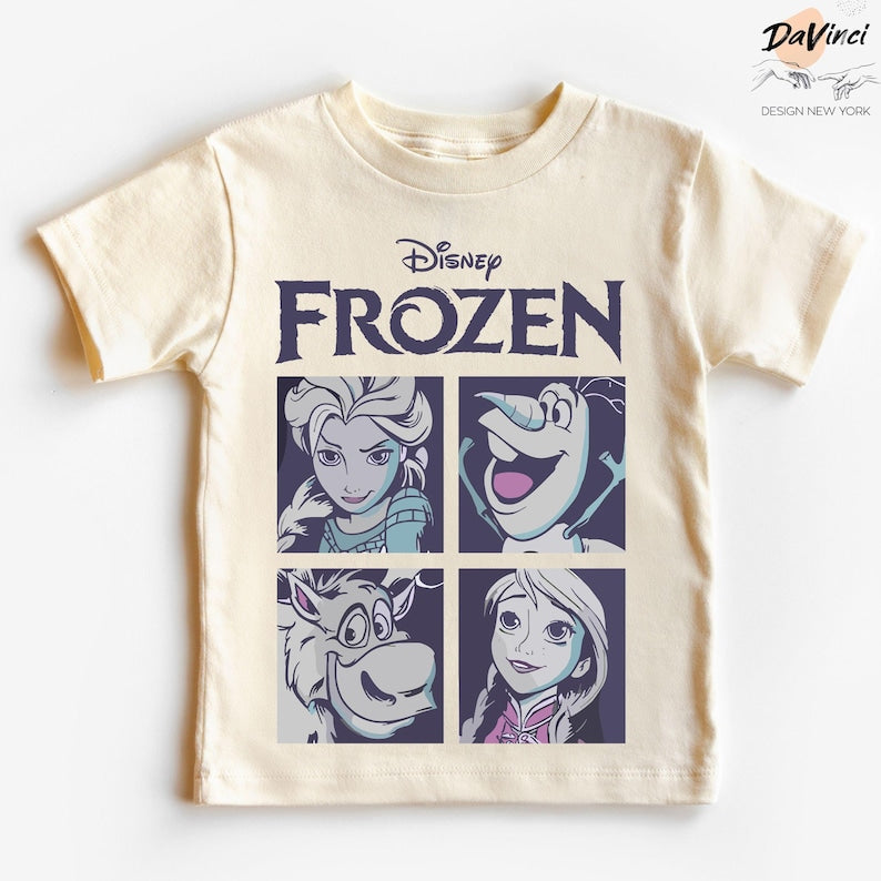 Disney Frozen Toddler T-Shirt, Elsa And Friends Shirt, Anna product image 1