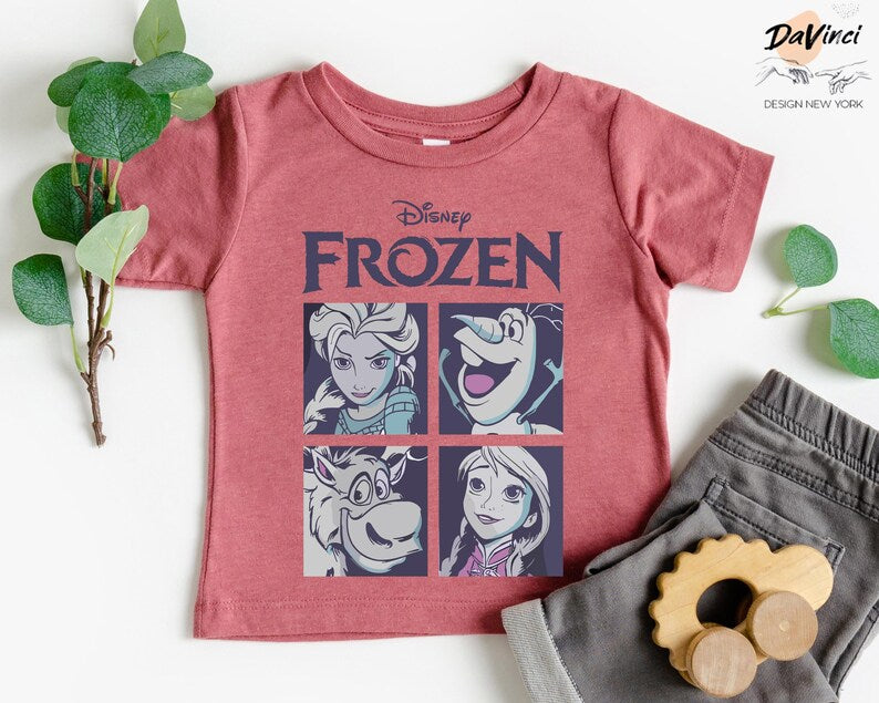 Disney Frozen Toddler T-Shirt, Elsa And Friends Shirt, Anna product image 3