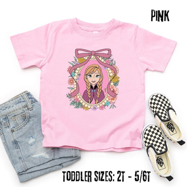 Comfort Colors® Disney Princess Shirt, Anna Frozen Floral product image 9