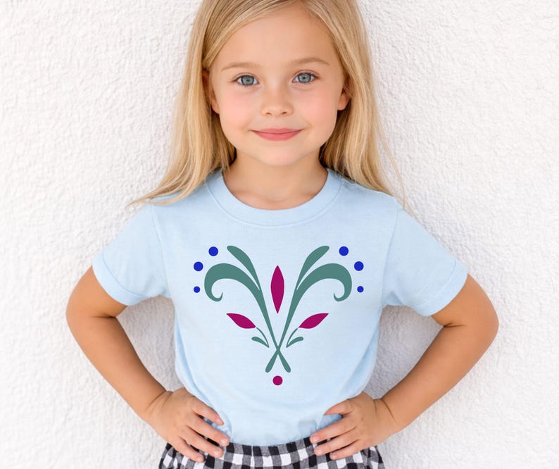 Elsa Dress Girls Shirt, Anna and Elsa Shirt, Disney Costume Shirt, Disneyworld Shirts