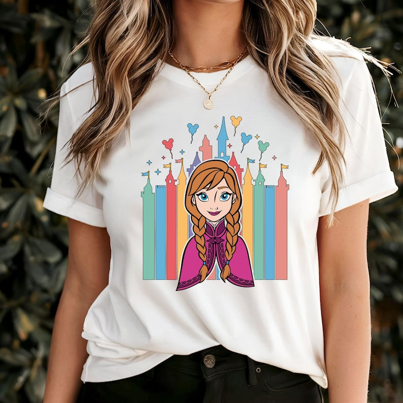 Princess Anna Shirt, Frozen Mickey Ears Tee, Characters product image 1