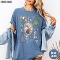 Magical Frozen Princess Comfort Colors Shirt, Elsa Anna Toddler Birthday Girl 2026 Girls Trip Tee