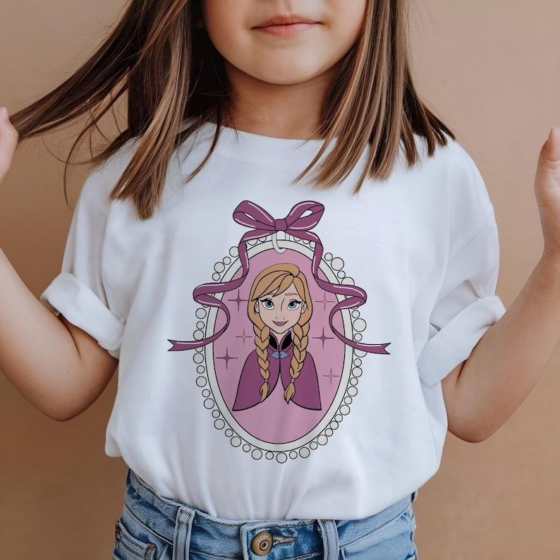 Disney Frozen Anna Shirt, Princess Birthday Gift Tee product image 1