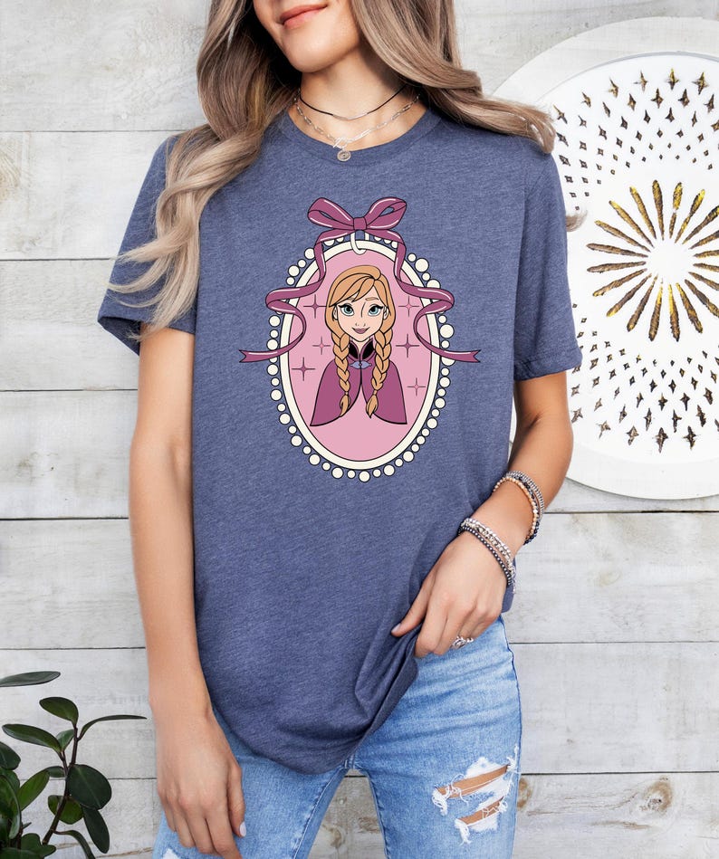 Disney Frozen Anna Shirt, Princess Birthday Gift Tee product image 4