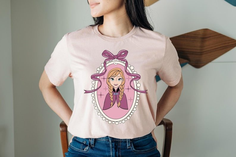 Disney Frozen Anna Shirt, Princess Birthday Gift Tee product image 3