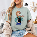 Comfort Colors® Anna Princess T-Shirt Frozen Braids Tee product image 1
