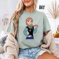 Comfort Colors® Anna Princess T-Shirt Frozen Braids Tee product image 1