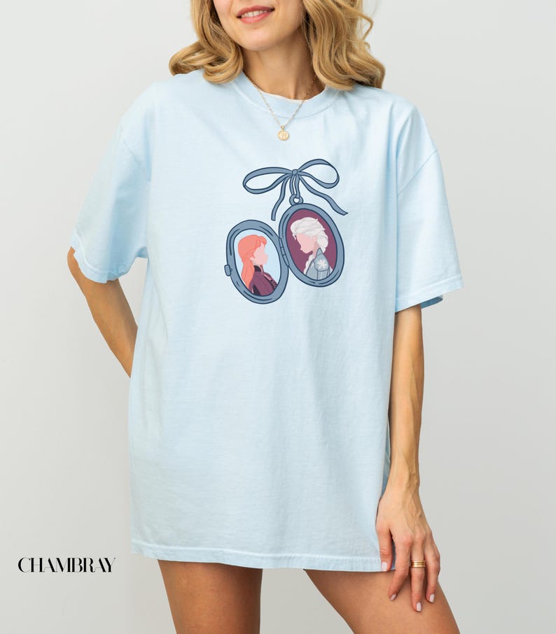 Anna and Elsa Frozen Locket Sweatshirt | Disney Princess Sisters